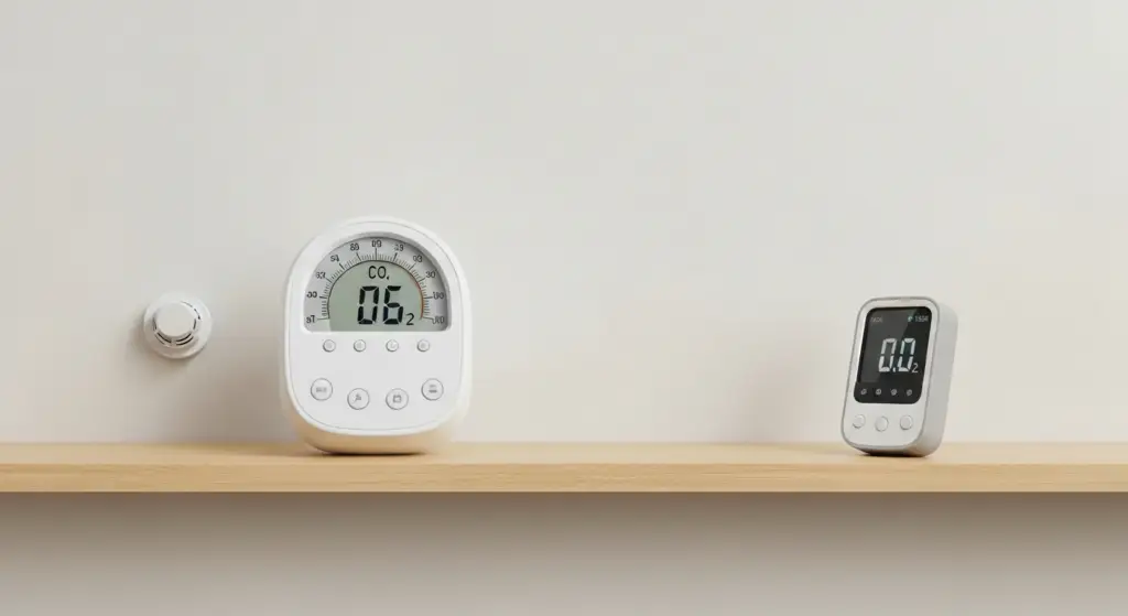 co2 meter in huis