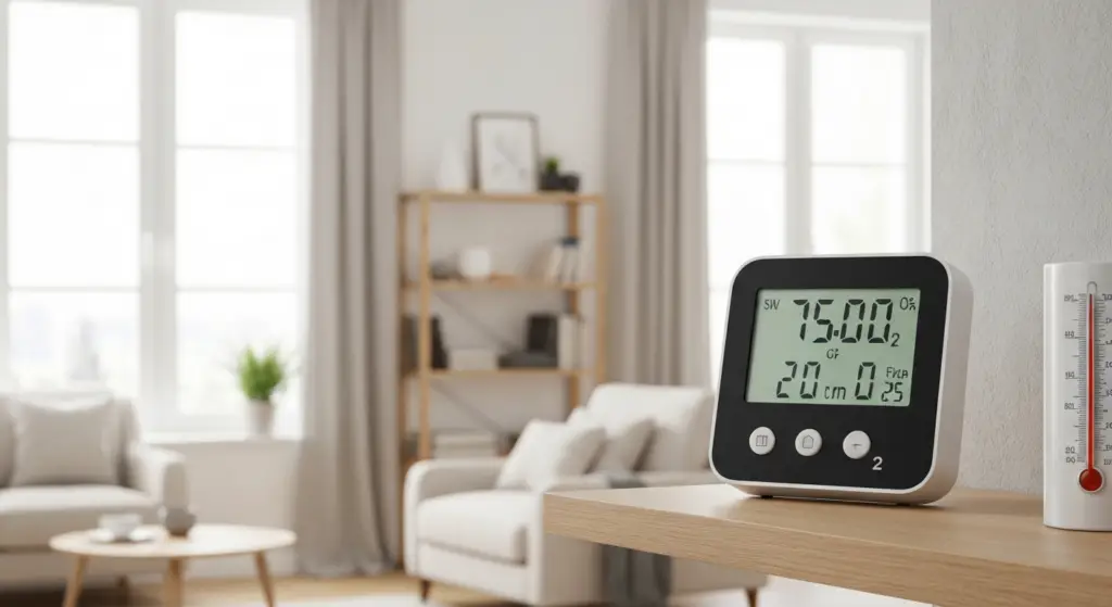 co2 meter in huis