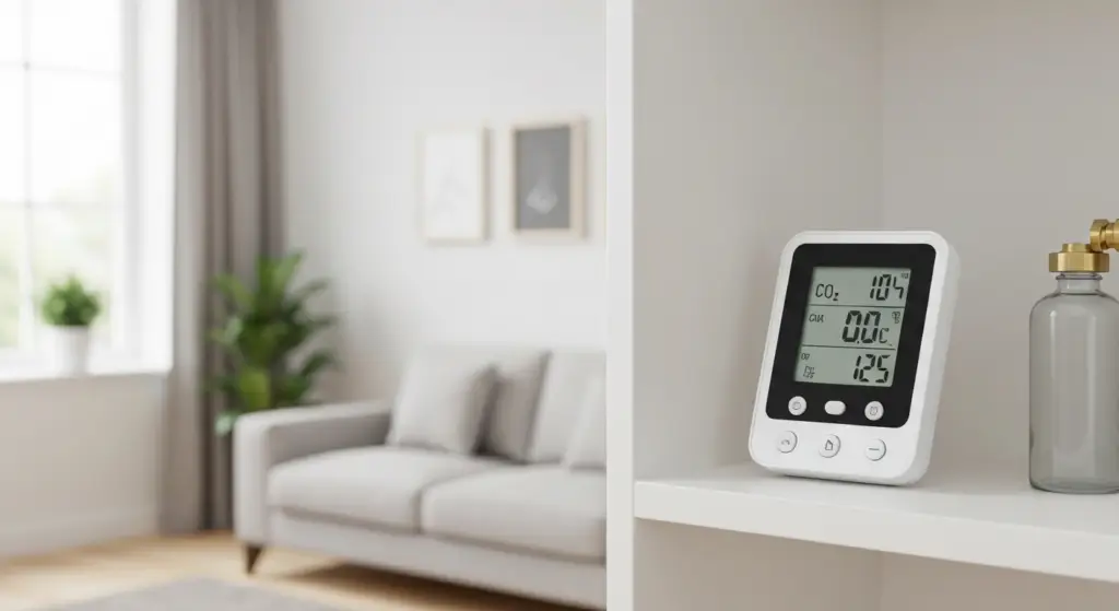 co2 meter in huis